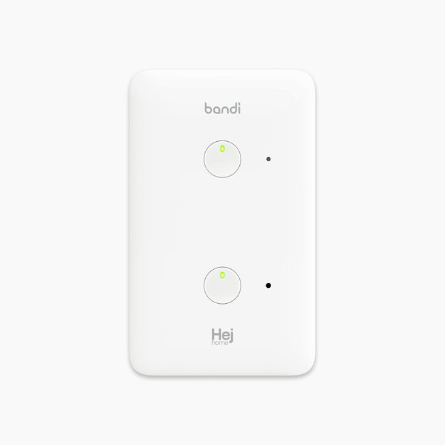 2구 스마트 조명 스위치 어플 원격제어 (Zigbee)