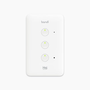 3구 스마트 조명 스위치 어플 원격제어 (Zigbee)