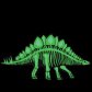 공룡 3D 입체퍼즐 스테고사우루스 / 5세이상 야광