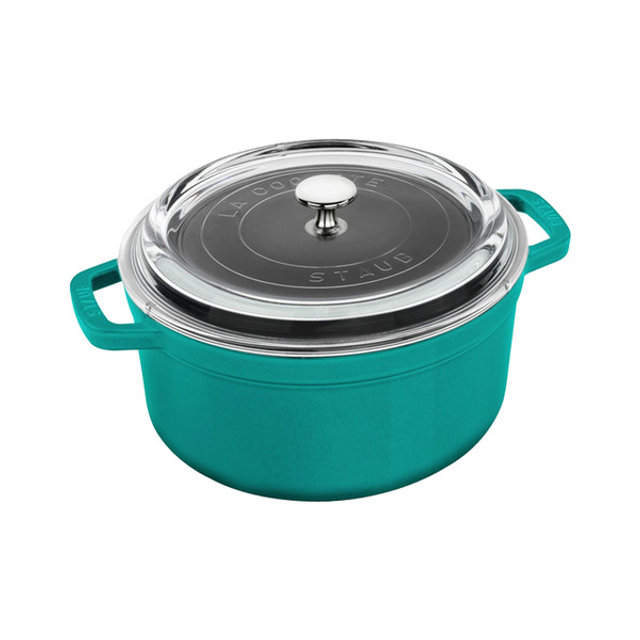 [해외] 스타우브 꼬꼬떼 라운드 3.9QT (24cm) 민트그린