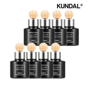 쿤달 퍼퓸 차량용 디퓨저 아로마 에디션 바질앤시트러스 75ml x8개