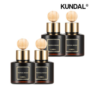 쿤달 퍼퓸 차량용 디퓨저 트로피컬 망고 75ml x4개