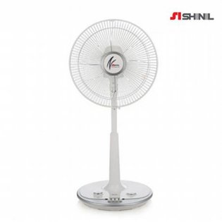 [중급 - 리퍼비시]  시원한 바람 기계식 선풍기 SIF-14CEM (4엽날개, 3단계 풍속 조절, 타이머)