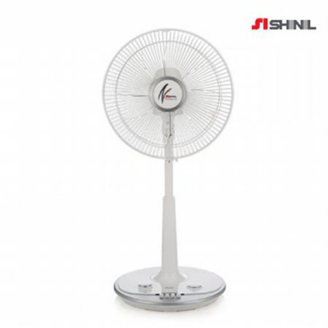  [박스미개봉 - 박스훼손]  시원한 바람 기계식 선풍기 SIF-14CEM (4엽날개, 3단계 풍속 조절, 타이머)