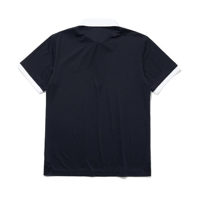 소매 YOKO 카라넥 남성 반팔 티셔츠[NAVY]