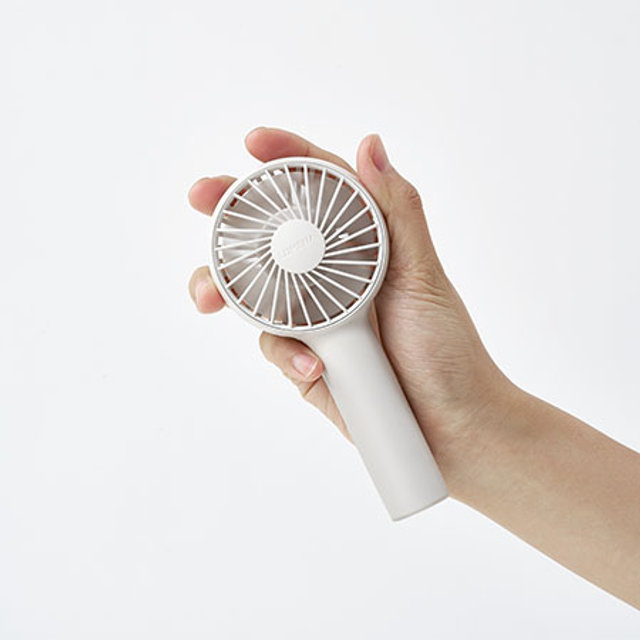 루메나 FAN C 2 휴대용 무선 선풍기 [크림화이트] FAN-C2-WH