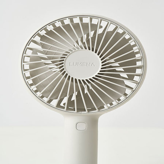 루메나 FAN PRO 4 휴대용 무선 선풍기 [크림 화이트] FAN-PRO4-WH