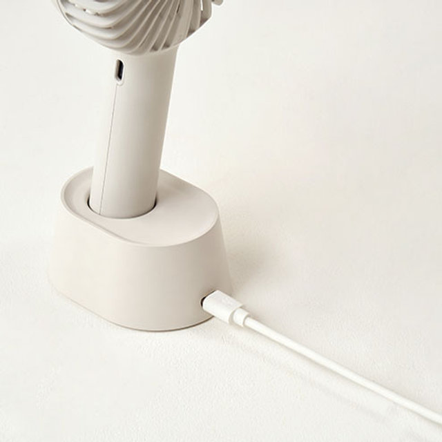 루메나 FAN PRO 4 휴대용 무선 선풍기 [크림 화이트] FAN-PRO4-WH