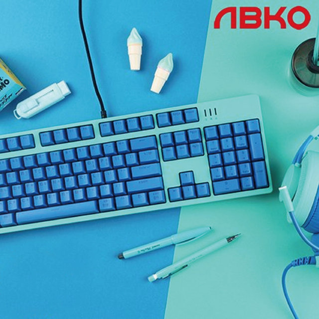 K660 블루민트 에디션 카일광축 완전방수 게이밍 기계식