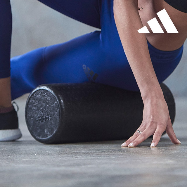 아디다스 EPP 폼롤러 45cm 블랙 필라테스 요가 스트레칭 종아리 운동 폼플러 폼블러