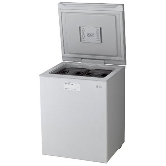 디오스 뚜껑형 김치냉장고 K132LW123 (128L, 화이트)