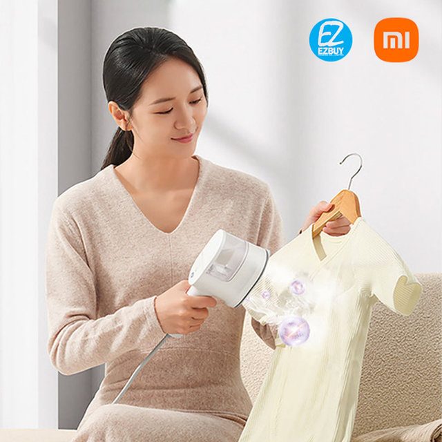 [해외직구] 샤오미 미지아 핸디형 스팀다리미 B502CN 핸드 미니 다리미 휴대용 다림질 돼지코포함