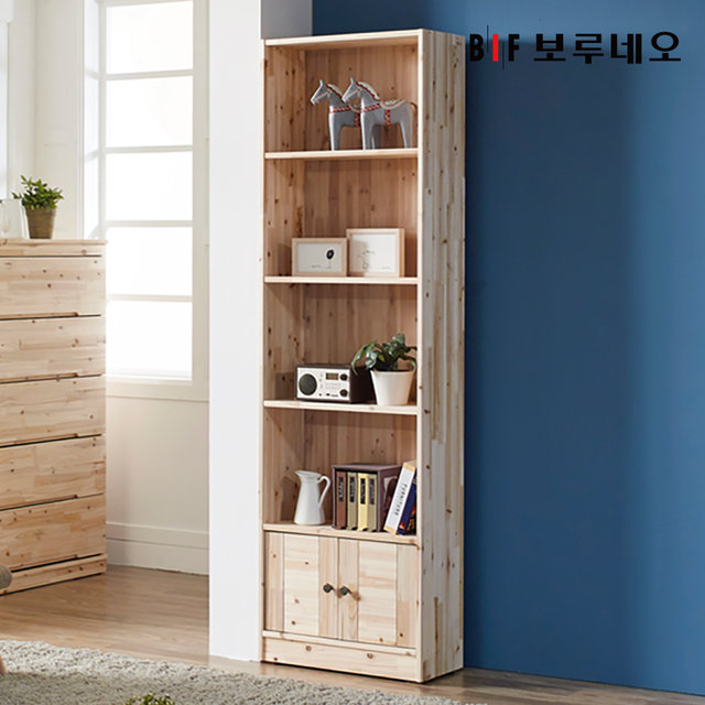 [착불] 앳홈 삼나무 600 하문 키큰책장