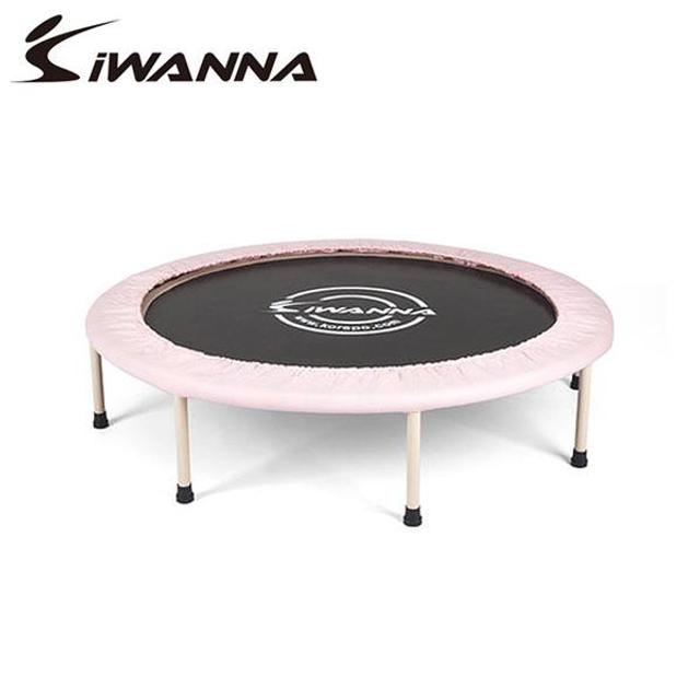 아이워너 점핑 트램폴린 밴드타입 핑크 48inch