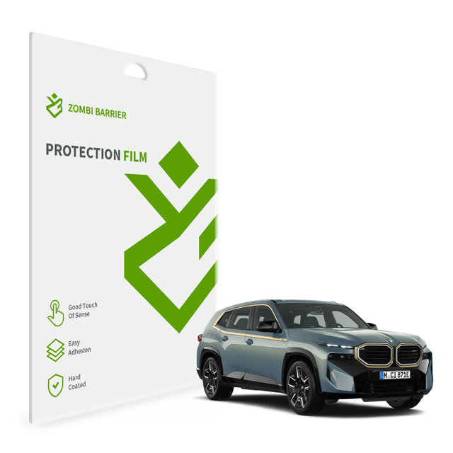 BMW XM G09 올레포빅 고광택 내비게이션 계기판 보호필름 세트