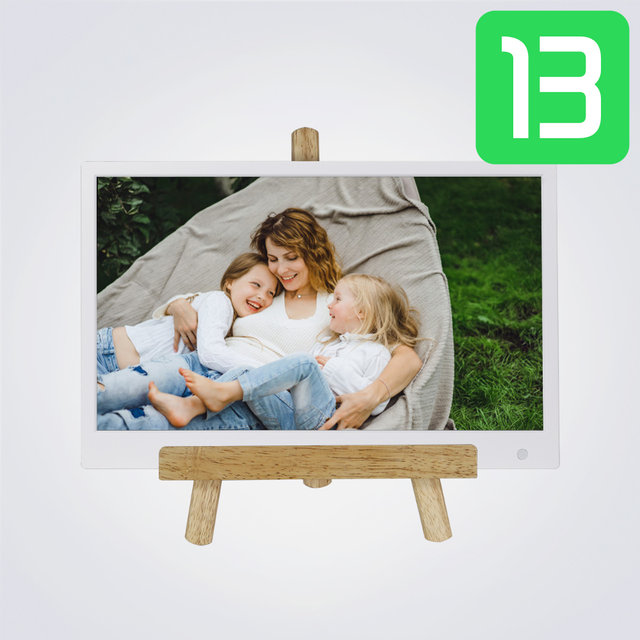 카멜 33cm PF1310IPS 이젤거치대 패키지 디지털액자
