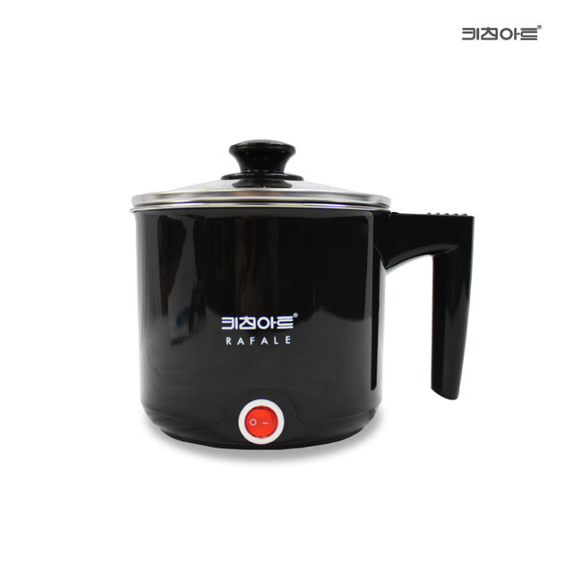 키친아트 라팔 스텐레스 라면포트 1.0L (블랙) 멀티포트 전기포트