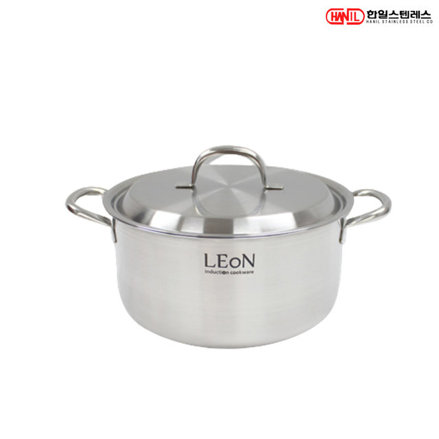 한일STS 리온 스텐레스 인덕션가능 양수냄비 24cm