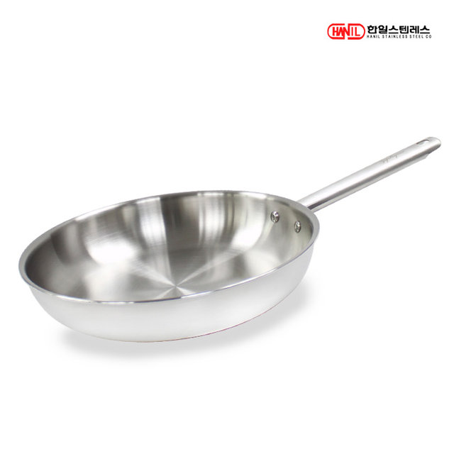 한일STS 제피로스 인덕션가능 통5중 스텐레스 후라이팬 28cm
