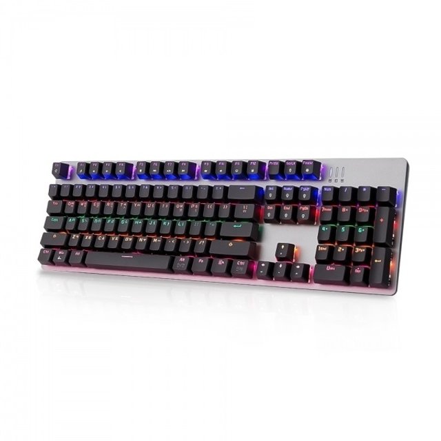 한성컴퓨터 MKF30S PLUS RAINBOW 기계식 (블랙, 갈축)