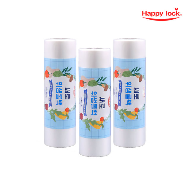 새로 일회용 비닐 위생백 크린롤백-대 30x40cm, 500매 3롤