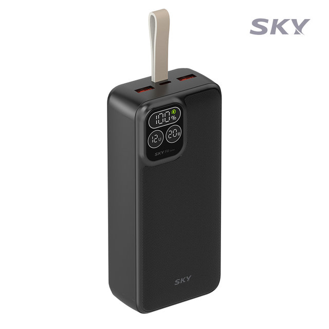스카이 필 22.5W 고속 충전 LCD잔량표시 30000mAh 대용량 보조배터리 PD30 USB C타입 갤럭시 아이폰 캠핑 차박