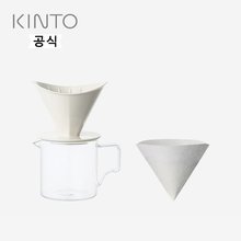 킨토 OCT 드립세트 2컵-화이트