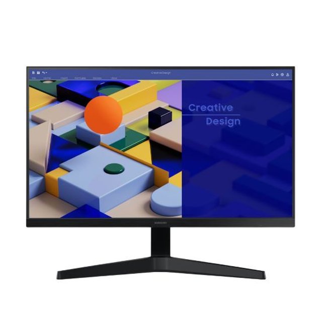 삼성전자 60.4cm 모니터 IPS 광시야각 S24C310 75Hz IPS 베젤리스