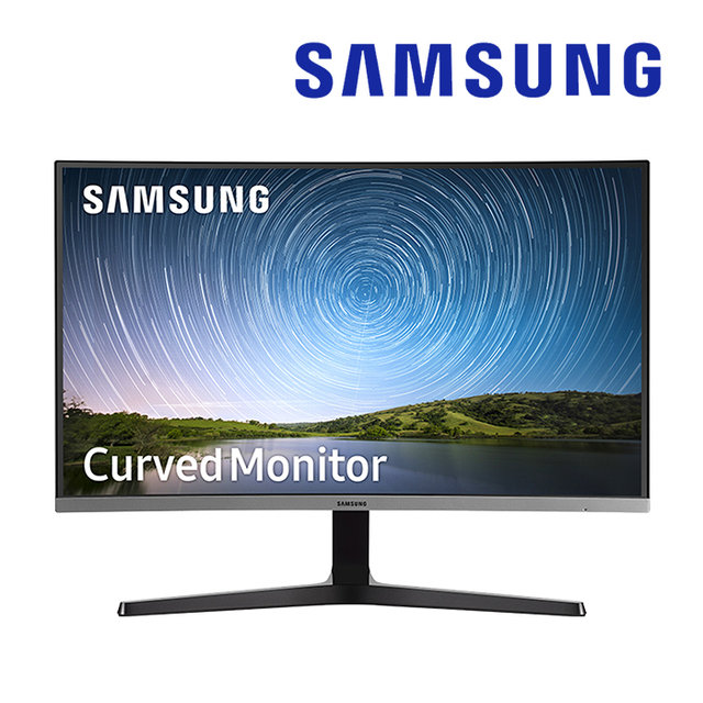 삼성 커브드 C27R502 68.4cm LED 컴퓨터 모니터 베젤리스