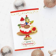 산타 케익 크리스마스 카드 FS7331-3