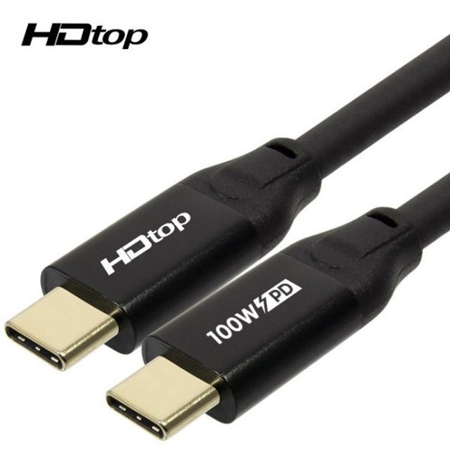 HDTOP HT-3C012 USB 3.1 C to C 고속충전 케이블 (1m)
