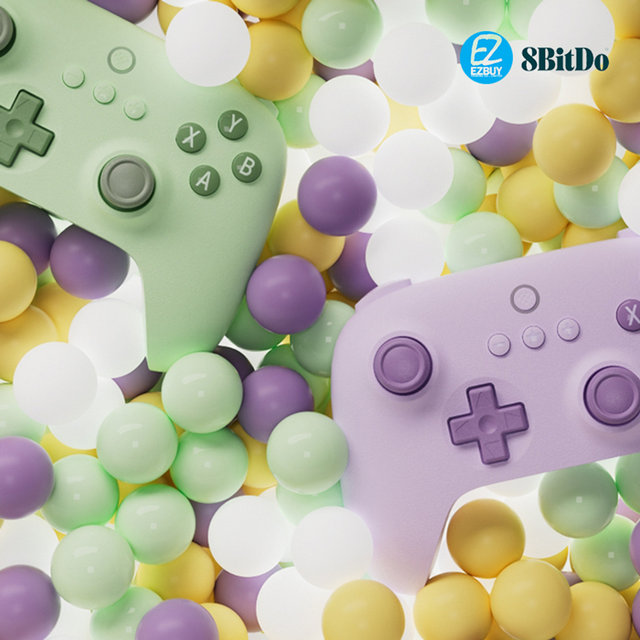 [해외직구] 8BitDo Ultimate C 2.4G 얼티메이트 C 무선 게임 컨트롤러 얼티밋C 조이스틱 게임패드