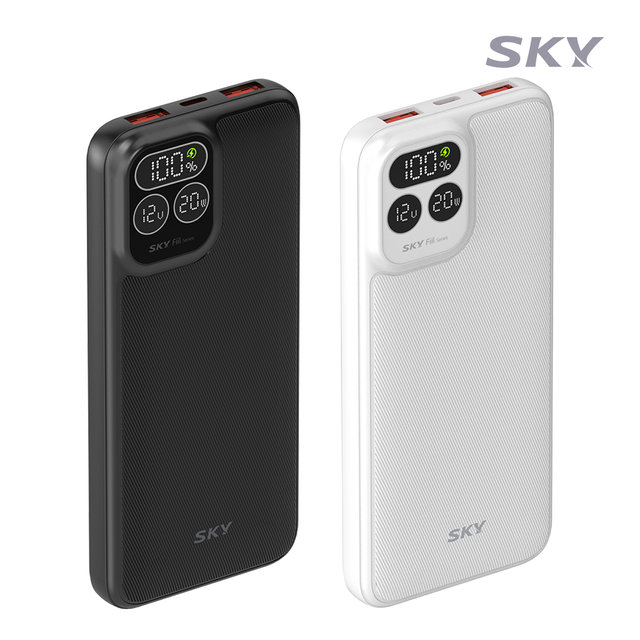 [임직원] 스카이 필 PD10 22.5W 고속 충전 LCD 잔량표시 10000mAh 보조배터리