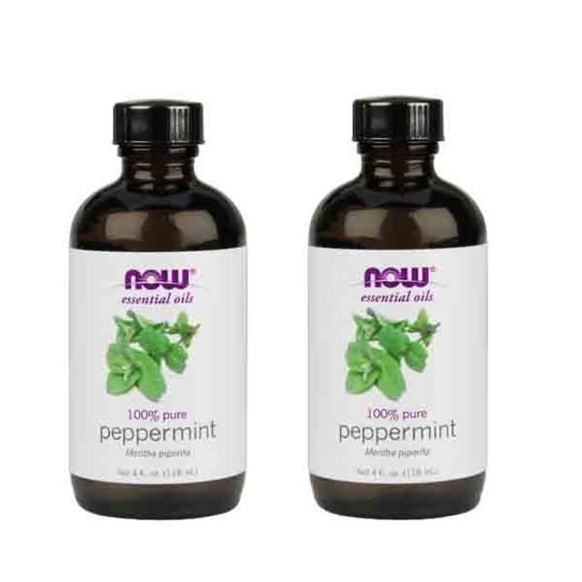[해외직구] 나우푸드 페퍼민트 에센셜 오일 118ml 2팩 7586 Peppermint