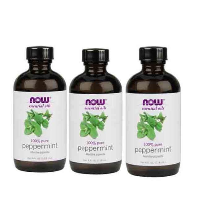 [해외직구] 나우푸드 페퍼민트 에센셜 오일 118ml 3팩 7586 Peppermint
