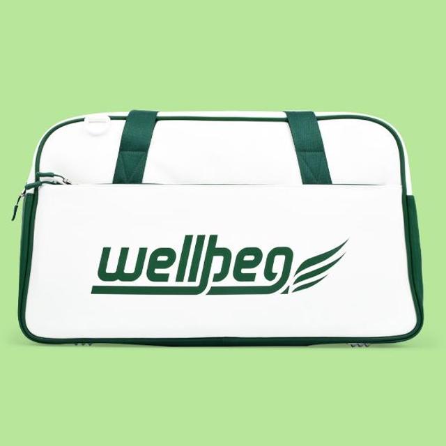 웰벡 배드민턴 미니 가방 화이트 그린