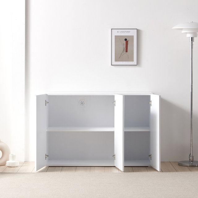 아델 다용도 수납장 거실 주방 정리 틈새 화이트 티비장 선반장 1200