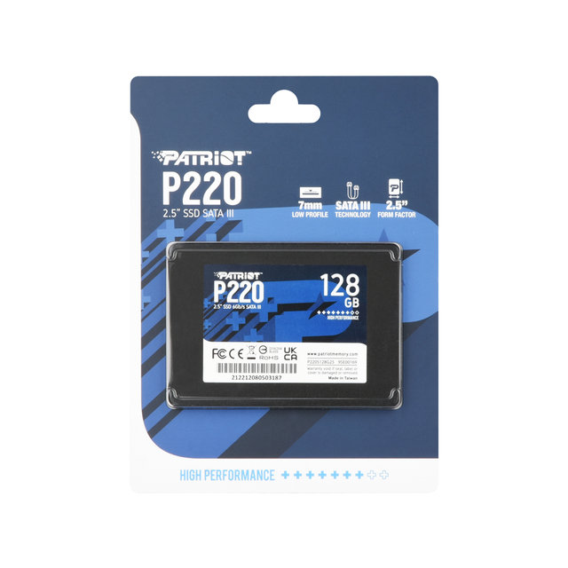 [PATRIOT] 패트리어트 P220 128GB SATA 3D TLC 파인인포