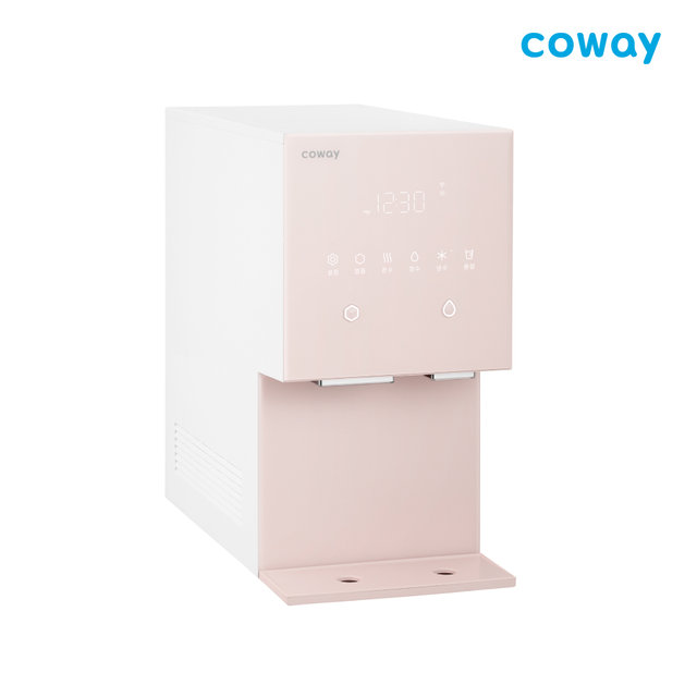 코웨이 아이콘 얼음 정수기 CHPI-7400N 아이스 핑크 3년 케어십