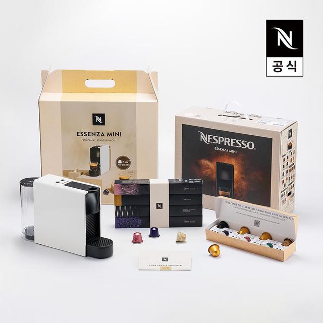 [47개 캡슐증정 + 2만원바우처쿠폰 증정] 네스프레소 오리지널 스타터 팩 C30-KR-WH-CF