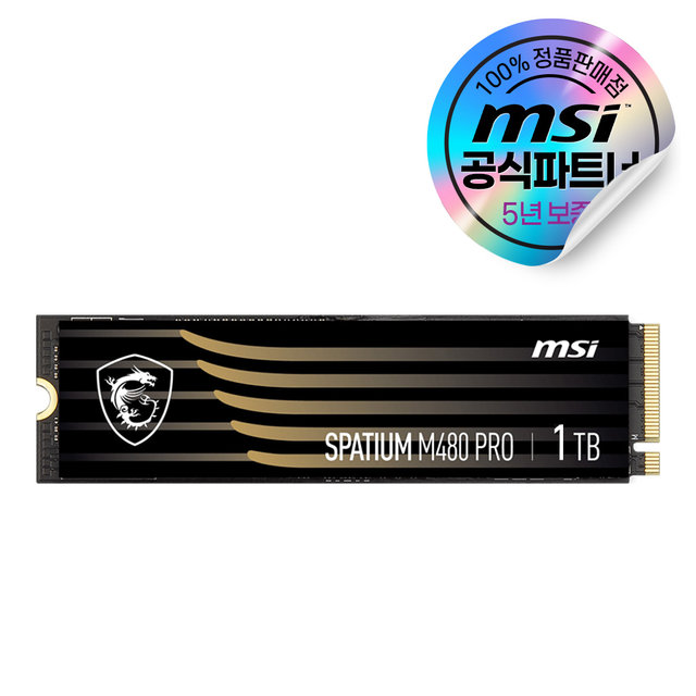 MSI SPATIUM M480 PRO M.2 NVMe (1TB)