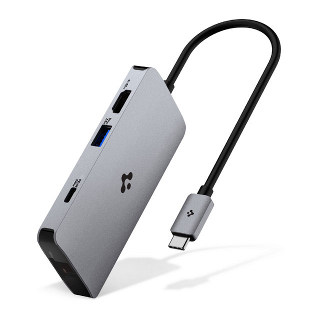4K 60Hz USB C타입 8in1 멀티 포트 허브 PD2303 (맥북 호환)