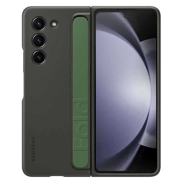 삼성 갤럭시폴드5 스탠딩 케이스 with 스트랩[블랙][삼성 정품 케이스]