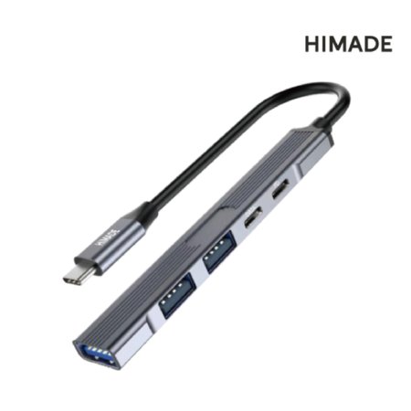 5IN1 멀티허브 (100W 지원, C타입, USB 3.0)