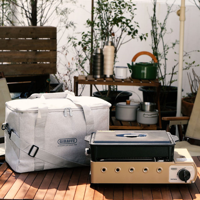 지라프 구이바다 부르스타 가스버너 캠핑용 탄컬러 M