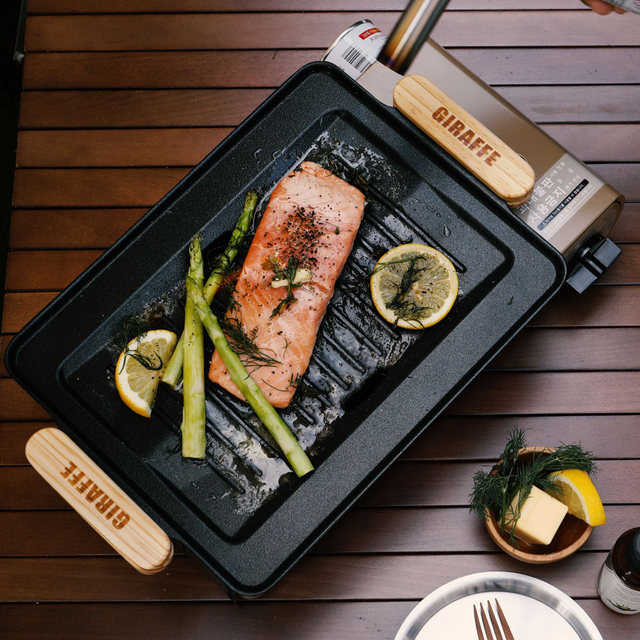 지라프 구이바다 부르스타 가스버너 캠핑용 탄컬러 M