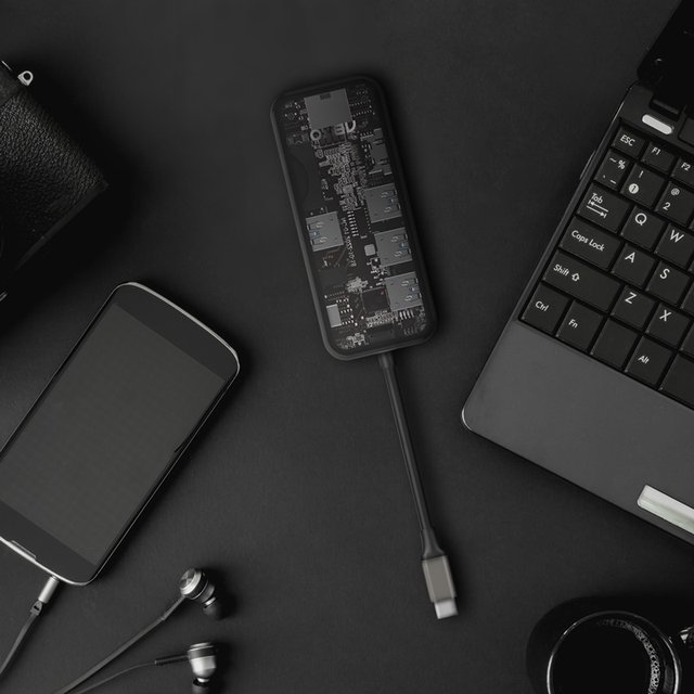 AMH USB C타입 강화유리 10in1 USB-C 멀티허브