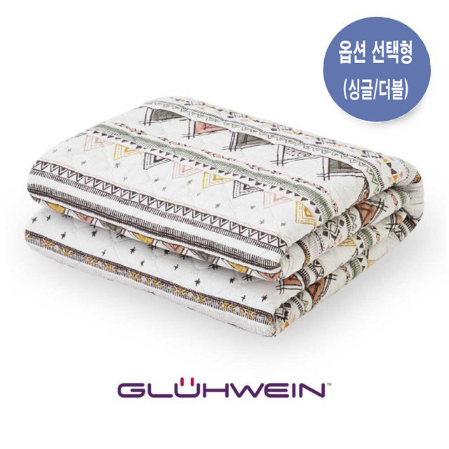 글루바인 전자파안심 타이머 물세탁 전기요(싱글/더블) 
