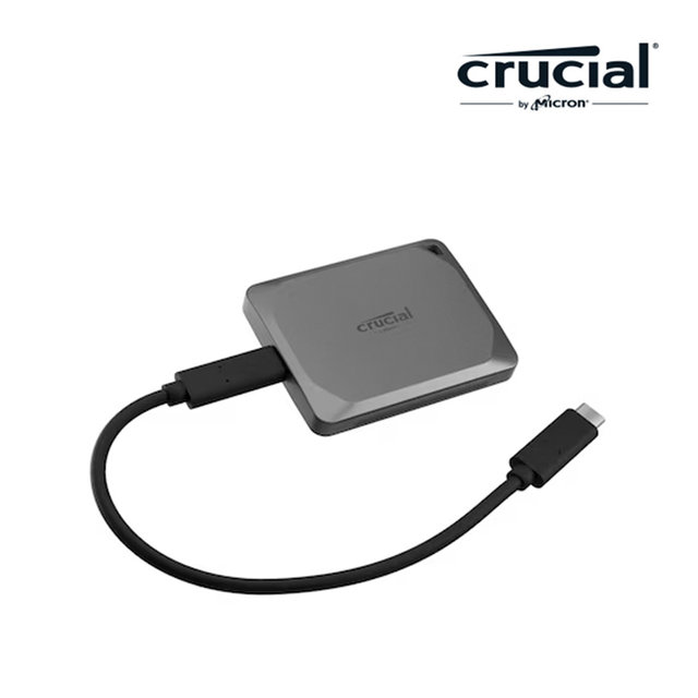-공식- 마이크론 크루셜 X9 Pro Portable SSD 대원씨티에스 1TB