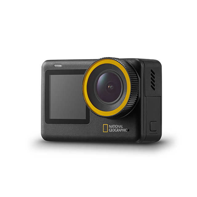 [본사정품][정가:379,000원]내셔널지오그래픽 4K 액션캠 AC10 / 바디캠 모빌리티캠 오토바이 자전거용 블랙박스